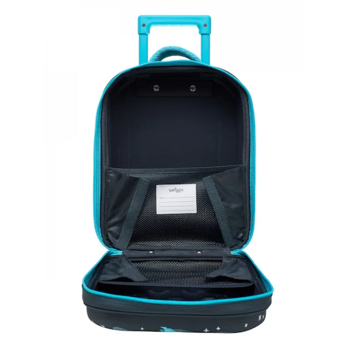 Smiggle School Bag Space Astronaut Junior Hardtop Fiber Trolley Bag 16 inches at Zubaidas Most Trusted Online Baby and Kids Store in Pakistan