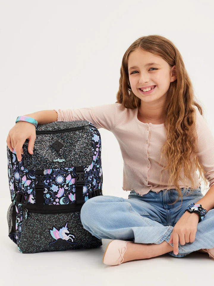Smiggle School Bag Super Charge Foldover Attach Backpack XL 18 inches at Zubaidas Official Pakistan
