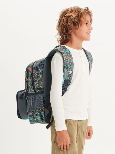 Smiggle School Bag Trailblazer Classic Attach Backpack Large 17 inches at Zubaidas Best Online Baby Store in Pakistan