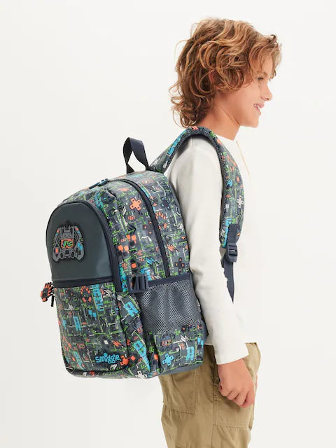 Smiggle School Bag Trailblazer Ultra Backpack Large 17 inches at Zubaidas Official Pakistan