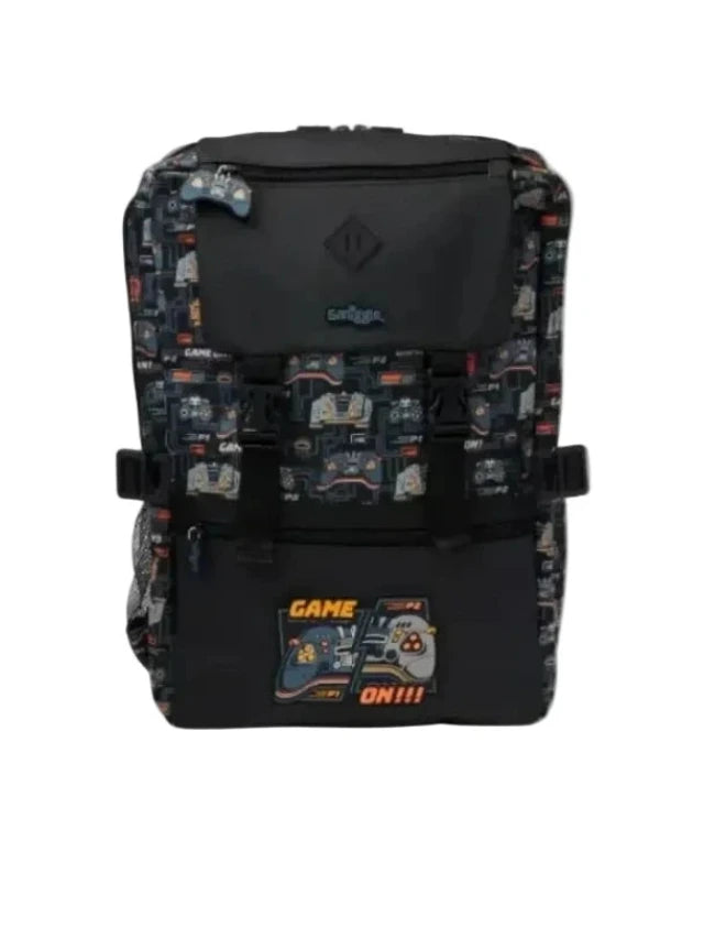 Smiggle School Bag Game On Foldover Attach Backpack XL 18 inches at Zubaidas