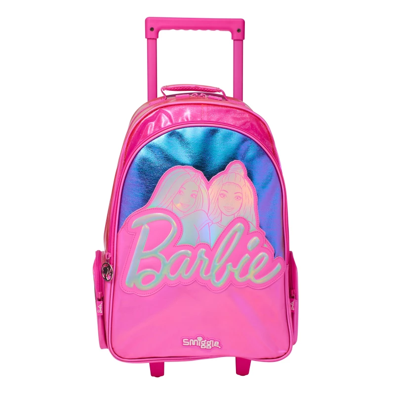 Smiggle Secondary School Bag Barbie Trolley Backpack 21 inches at Zubaidas