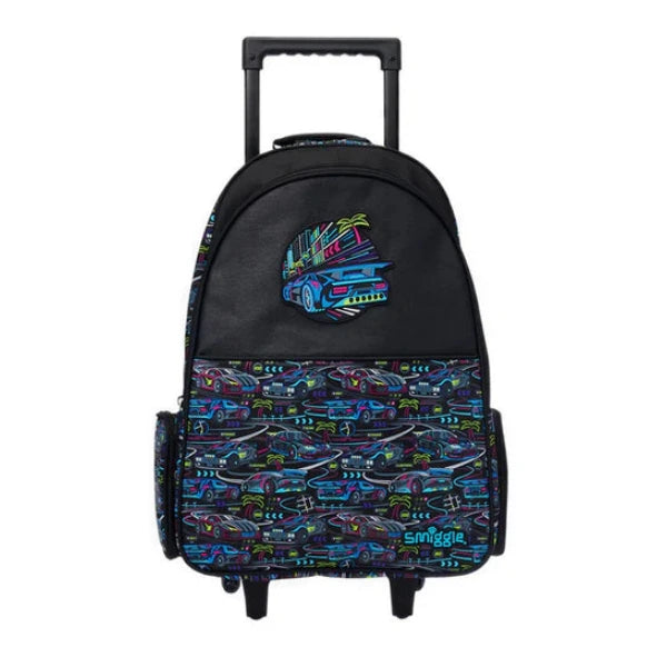 Smiggle Senior School Bag Bright Eyes Trolley Backpack 21 inches at Zubaidas