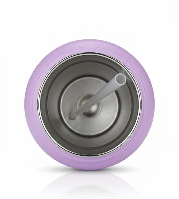 Smiggle Solid Purple 1000ml Straw Insulated Stainless Steel Water Bottle SM1000 at Zubaidas Best Online Baby and Kids Store in Pakistan for over 50 years