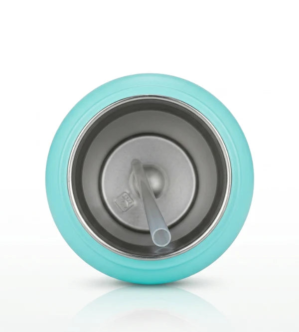 Smiggle Solid Teal 1000ml Straw Insulated Stainless Steel Water Bottle SM1000 at Zubaidas Best Online Baby and Kids Store in Pakistan for over 50 years 