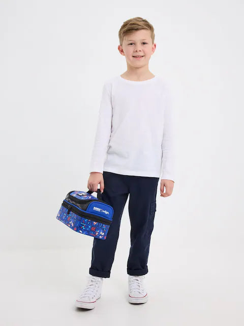 Smiggle Sonic The Hedgehog Double Decker Insulated Lunch Bag at Zubaidas Best Online Baby and Kids Store in Pakistan for over 50 years
