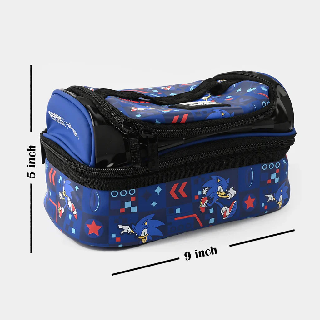 Smiggle Sonic The Hedgehog Double Decker Insulated Lunch Bag at Zubaidas The Ultimate Online Baby and Kids Store in Pakistan for over 50 years