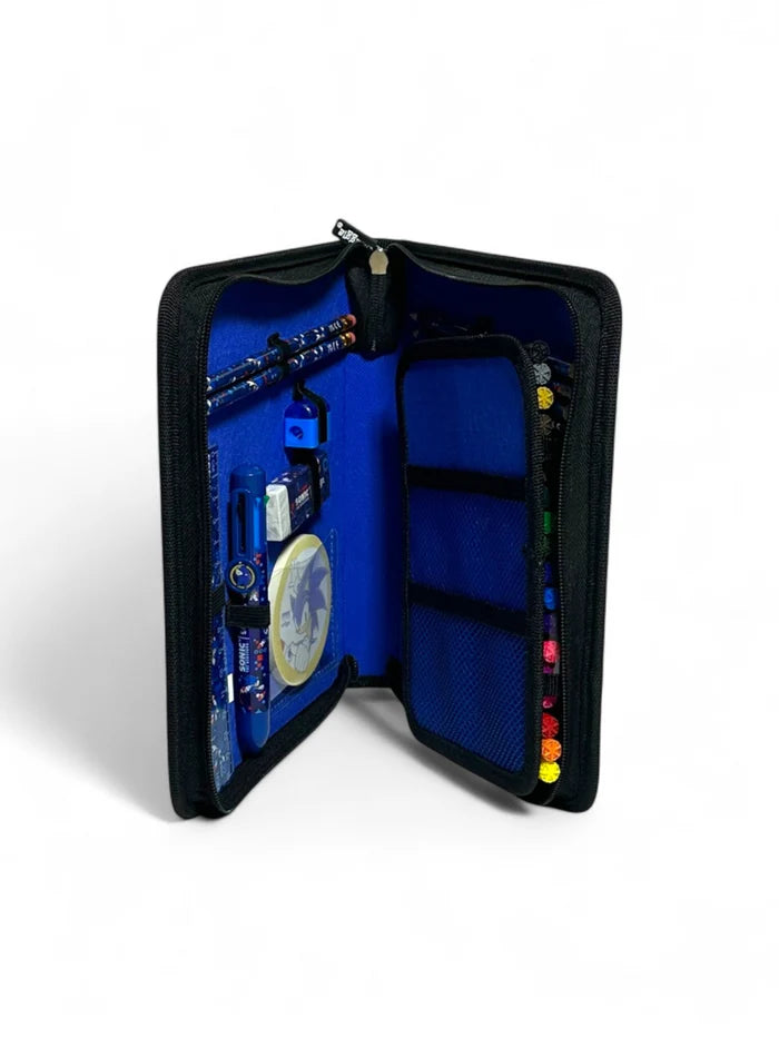 Smiggle Sonic the Hedgehog Hardtop Art Supplies Kit at Zubaidas