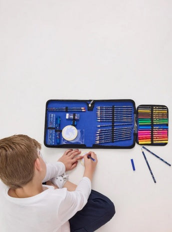 Smiggle Sonic the Hedgehog Hardtop Art Supplies Kit at Zubaidas