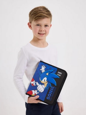 Smiggle Sonic the Hedgehog Hardtop Art Supplies Kit at Zubaidas