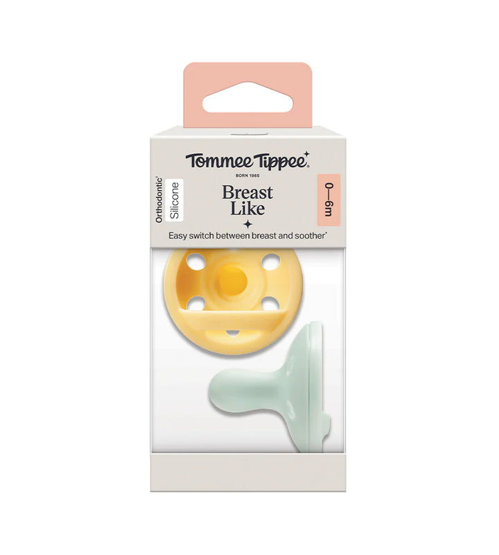 Soother Tommee Tippee Breast-like 0-6M PK-2 TT 433627 at Zubaidas