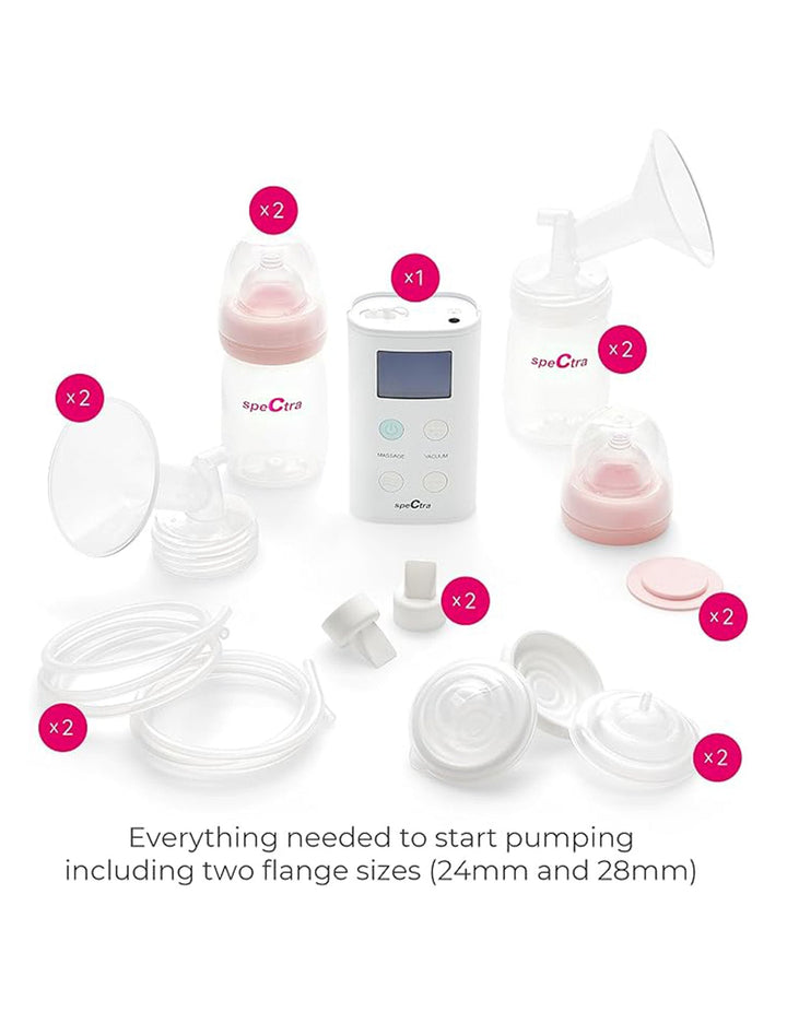 Spectra 9 Plus Double Electric Breast Pump Portable and Rechargeable at Zubaidas Official™ Pakistan