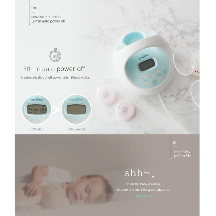 Spectra S1 Plus 1835902216642 Hospital Grade Double Electric Breast Pump at Zubaidas Official™ Pakistan