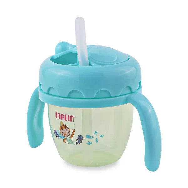 Zubaida's Farlin Straw Training Cup Blue - AG-10012