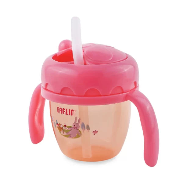 Zubaida's Farlin Straw Training Cup – Pink - AG-10012