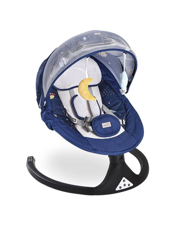Tinnies® Baby Auto Swing Navy T521 at Zubaidas® - Pakistan’s No. 1 and the most trusted baby and kids store for over 50 years. Shop Online. Nationwide Delivery. Best Prices.