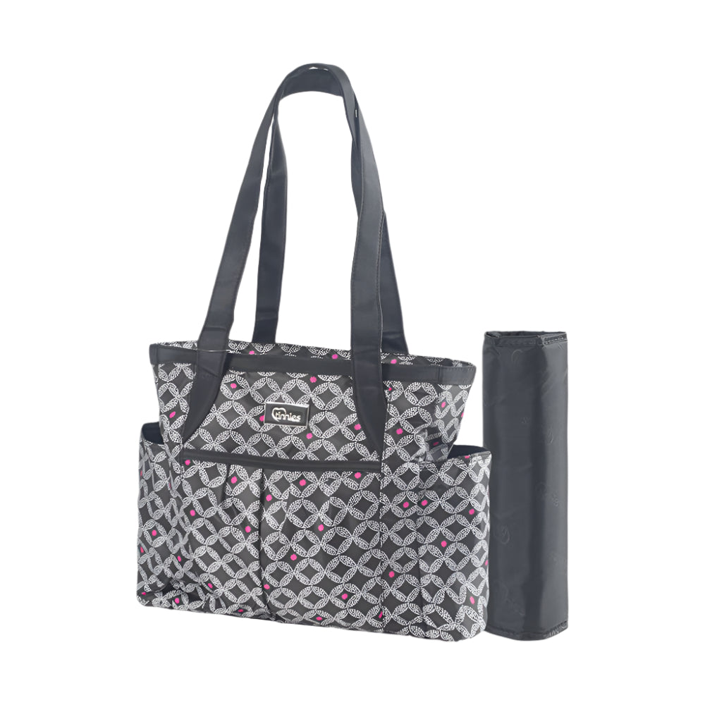 Tinnies® Baby Diaper Bag Black Printed T5004 A at Zubaidas® - Pakistan’s No. 1 and the most trusted baby and kids store for over 50 years. Shop Online. Nationwide Delivery. Best Prices.