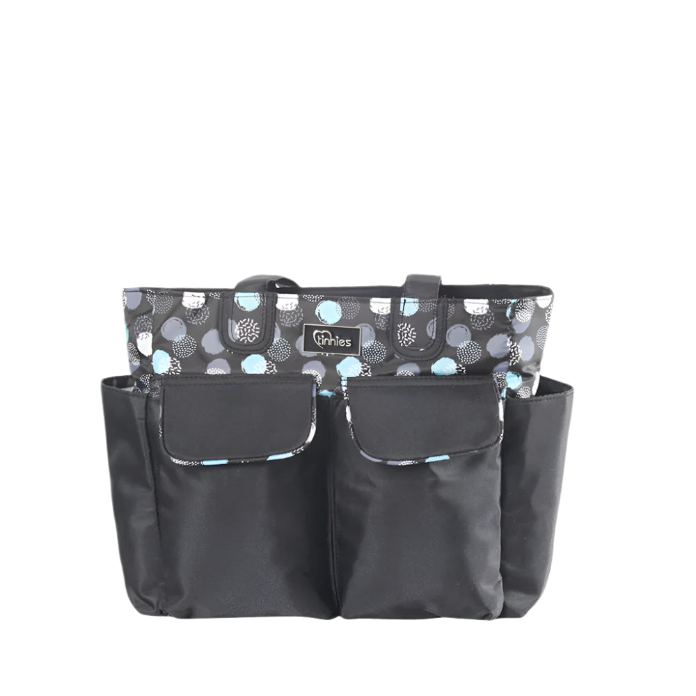 Tinnies® Baby Diaper Bag Black T5002 F at Zubaidas® - Pakistan’s No. 1 and the most trusted baby and kids store for over 50 years. Shop Online. Nationwide Delivery. Best Prices.