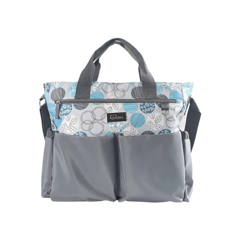 Tinnies® Baby Diaper Bag Circle Leaf T5008 B at Zubaidas® - Pakistan’s No. 1 and the most trusted baby and kids store for over 50 years. Shop Online. Nationwide Delivery. Best Prices.