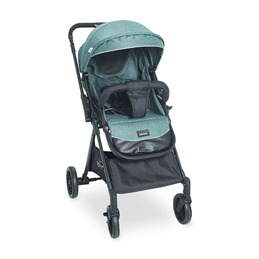 Tinnies® Baby Stroller Green T107 020 at Zubaidas® - Pakistan’s No. 1 and the most trusted baby and kids store for over 50 years. Shop Online. Nationwide Delivery. Best Prices.