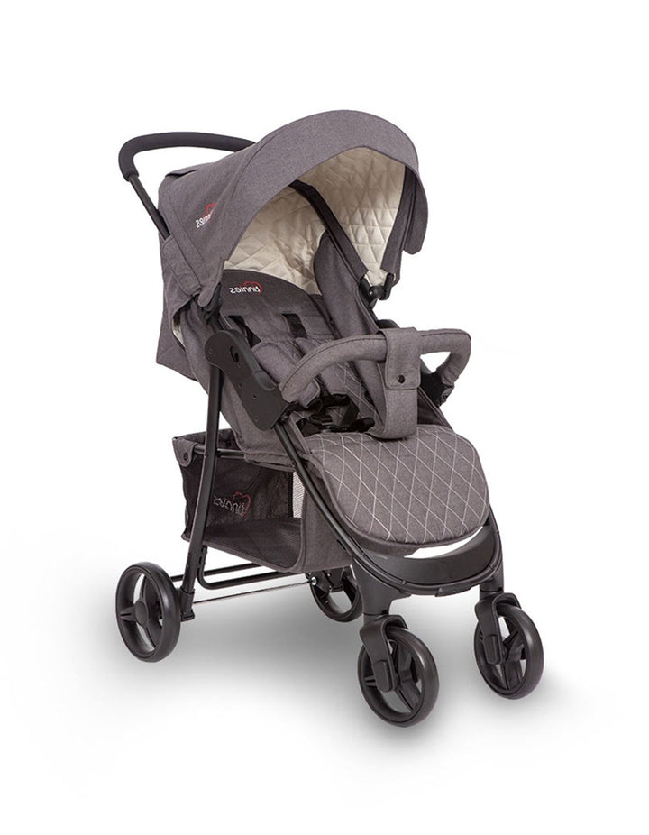 Tinnies® Baby Stroller Grey E03 022 at Zubaidas® - Pakistan’s No. 1 and the most trusted baby and kids store for over 50 years. Shop Online. Nationwide Delivery. Best Prices.