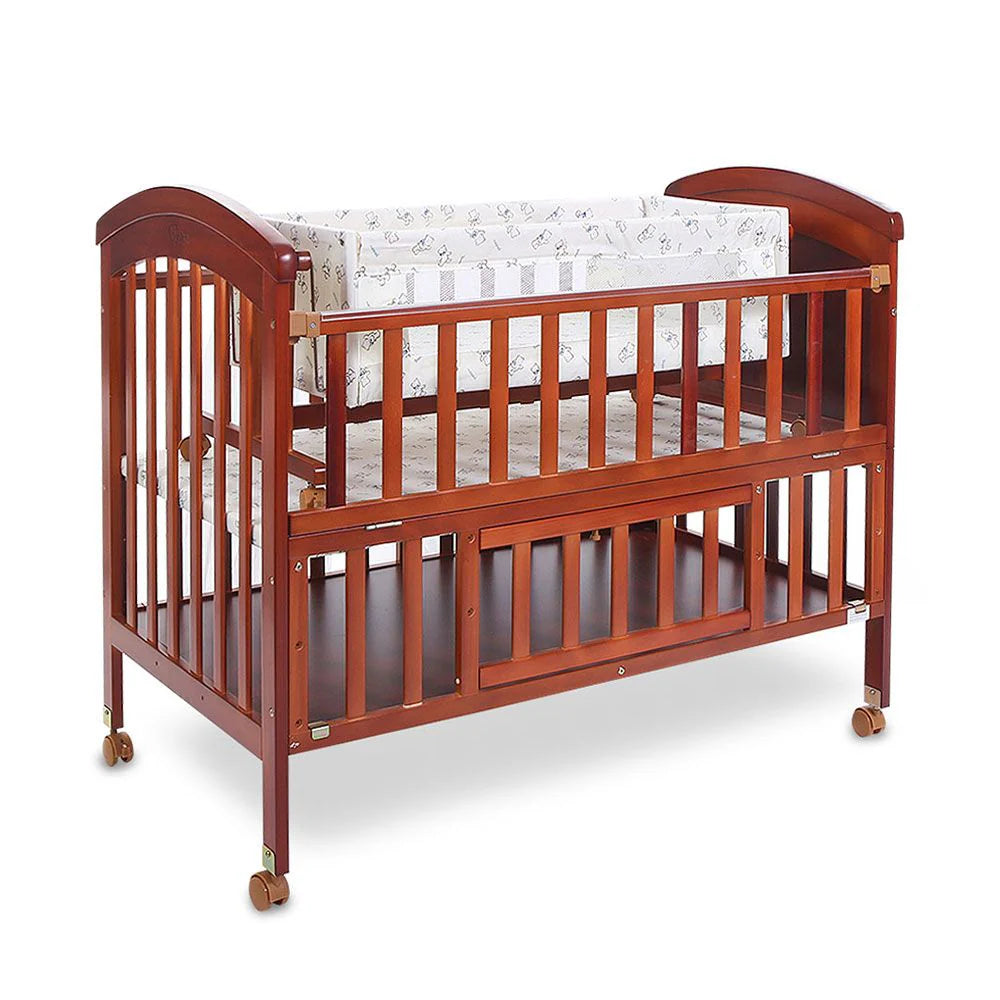 Tinnies® Wooden Cot Brown T902-021 at Zubaidas® - Pakistan’s No. 1 and the most trusted baby and kids store for over 50 years. Shop Online. Nationwide Delivery. Best Prices.