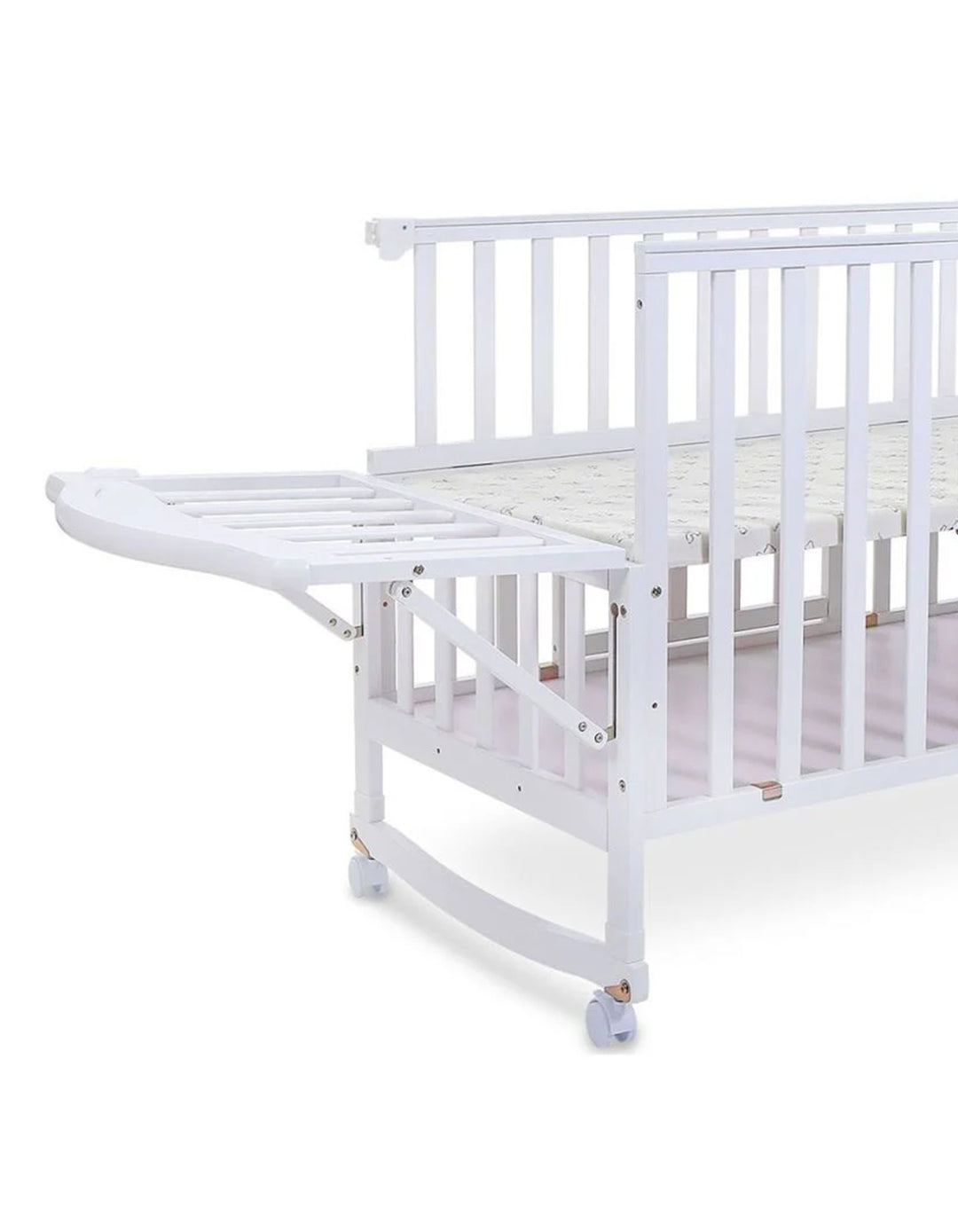 Tinnies® Wooden Cot White T901 034 at Zubaidas® - Pakistan’s No. 1 and the most trusted baby and kids store for over 50 years. Shop Online. Nationwide Delivery. Best Prices.