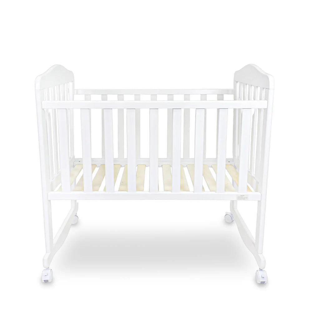 Tinnies® Wooden Crib White T802 034 at Zubaidas® - Pakistan’s No. 1 and the most trusted baby and kids store for over 50 years. Shop Online. Nationwide Delivery. Best Prices.