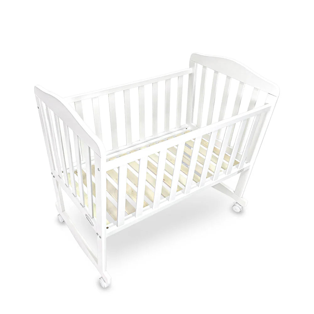 Tinnies® Wooden Crib White T802 034 at Zubaidas® - Pakistan’s No. 1 and the most trusted baby and kids store for over 50 years. Shop Online. Nationwide Delivery. Best Prices.