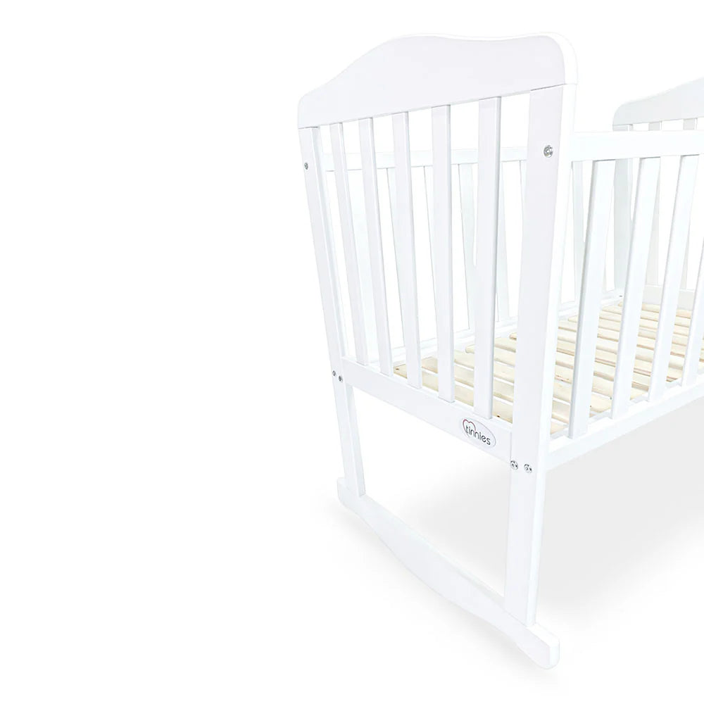 Tinnies® Wooden Crib White T802 034 at Zubaidas® - Pakistan’s No. 1 and the most trusted baby and kids store for over 50 years. Shop Online. Nationwide Delivery. Best Prices.