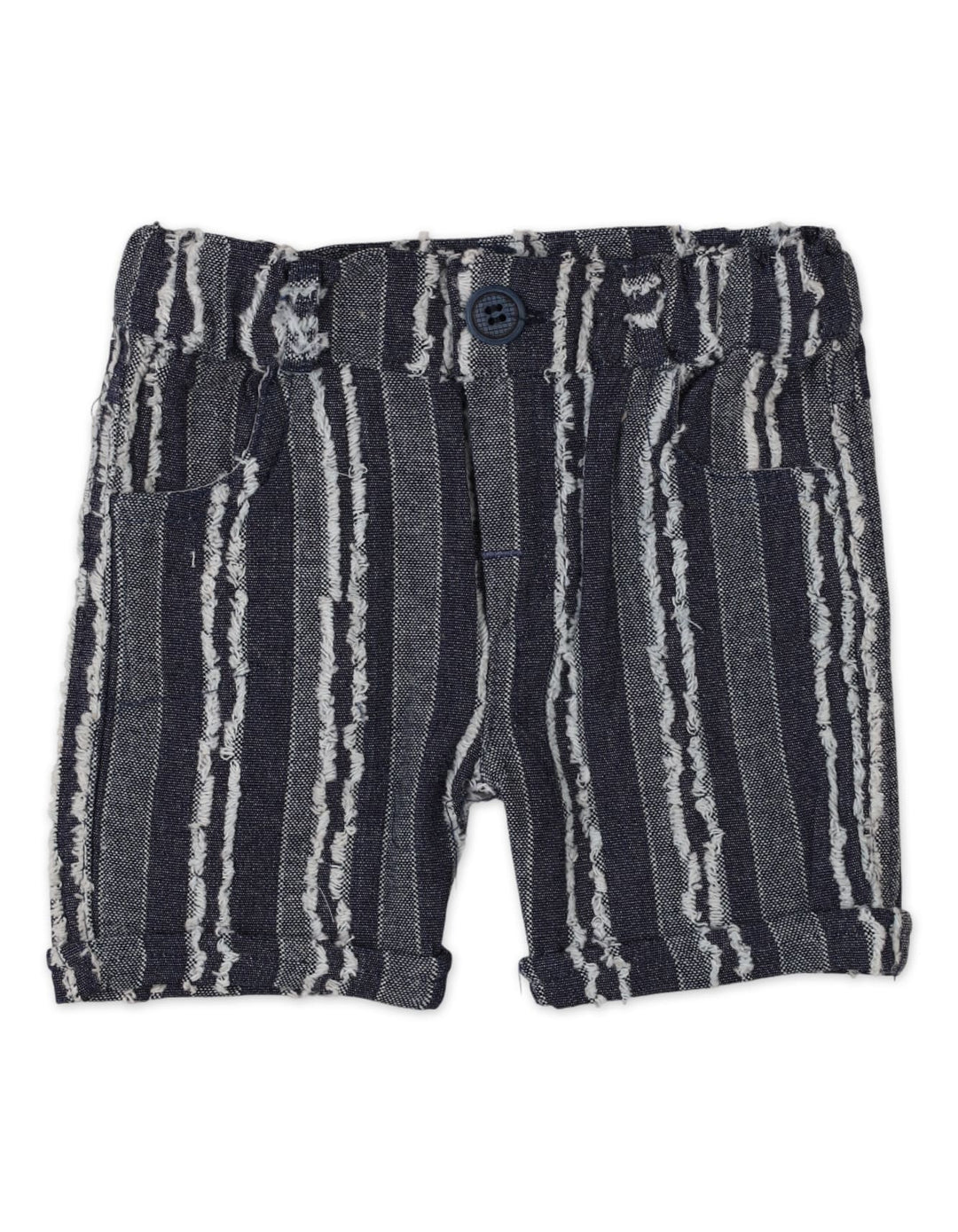 Infant Boys Summer Suit Blue Striped Premium Turkish Collection at Zubaidas Babyshop Pakistan