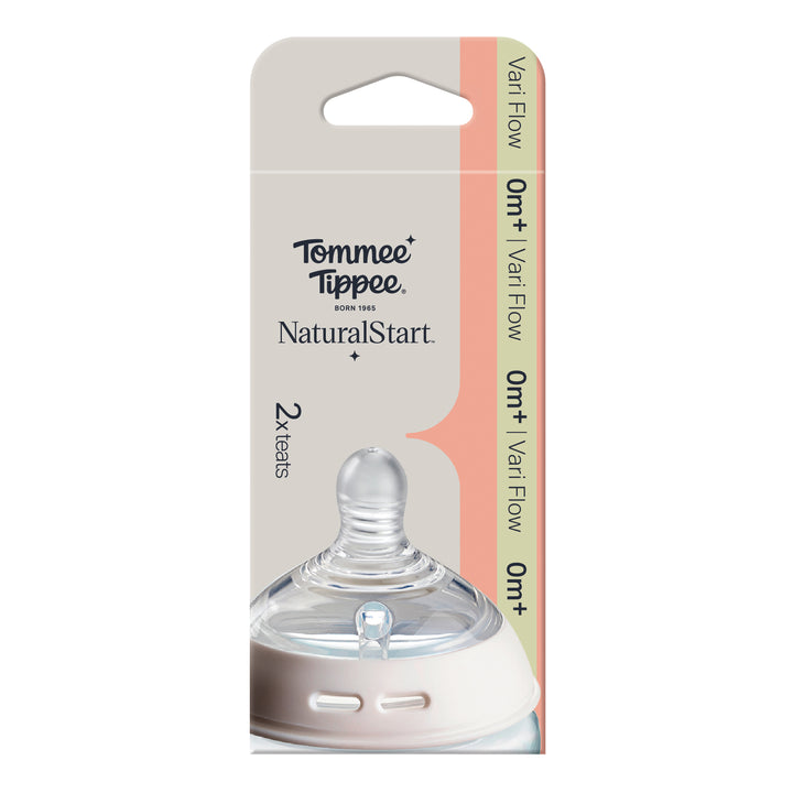 Tommee Tippee Natural Start Vari-Flow Teats PK-2 TT 427029 at Zubaidas Pakistan