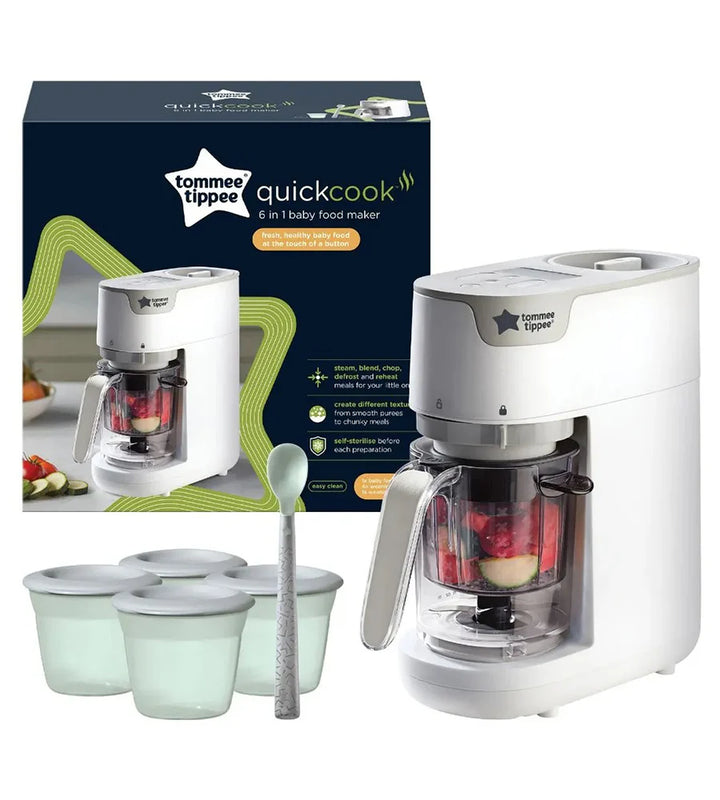 Tommee Tippee® 6-in-1 Baby Food Maker TT 491656 at Zubaidas® - Pakistan’s No. 1 and the most trusted baby and kids store for over 50 years. Shop Online. Nationwide Delivery. Best Prices.