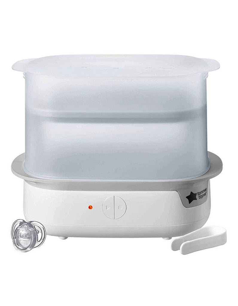 Tommee Tippee Baby Super Steam Advanced Electric Sterilizer White