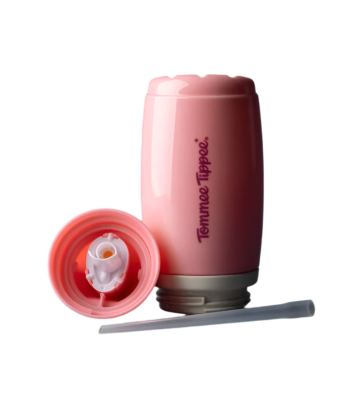 Tommee Tippee Insulated Sporty Spout & Straw Cup 12M+ 266ml - Pink - 448017 at Zubaidas Official™