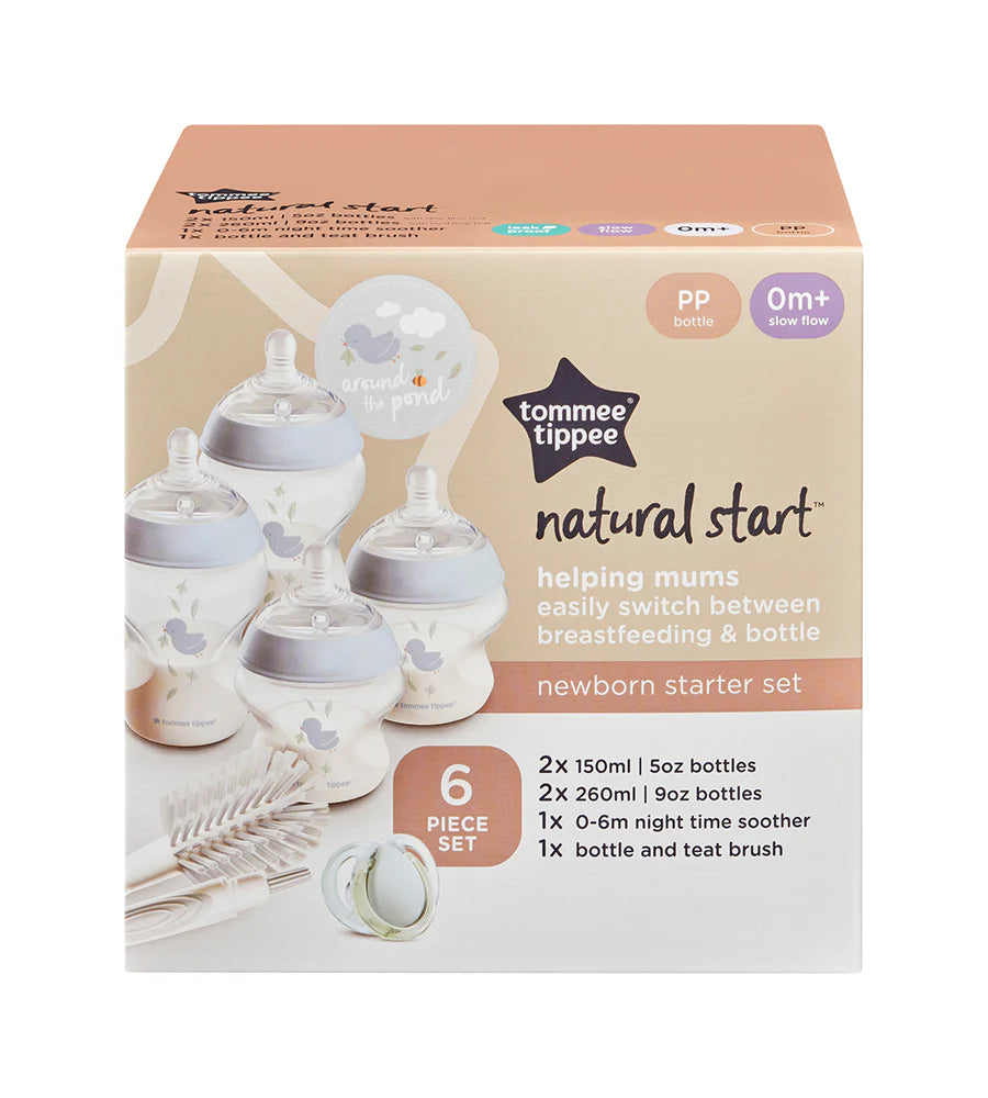 Tommee Tippee Natural Start Newborn Starter Set - 423918 at Zubaidas Official™