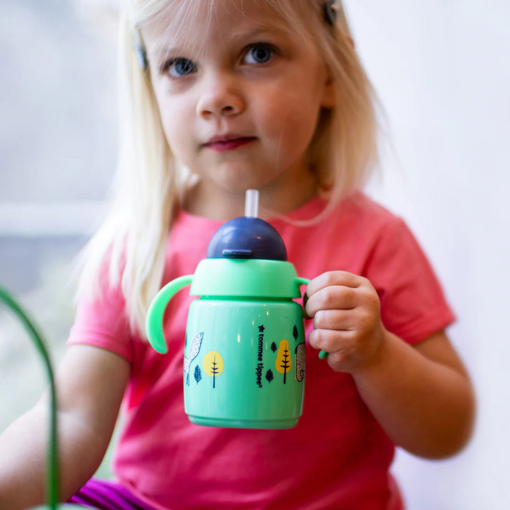 Tommee Tippee Trainer Straw Cup Green 300 ML TT 447830 at Zubaidas Official™ Pakistan
