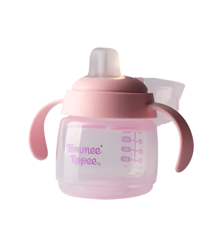 Tommee Tippee Transition Spout Cup 150ml - Pink - 447941 at Zubaidas Official™