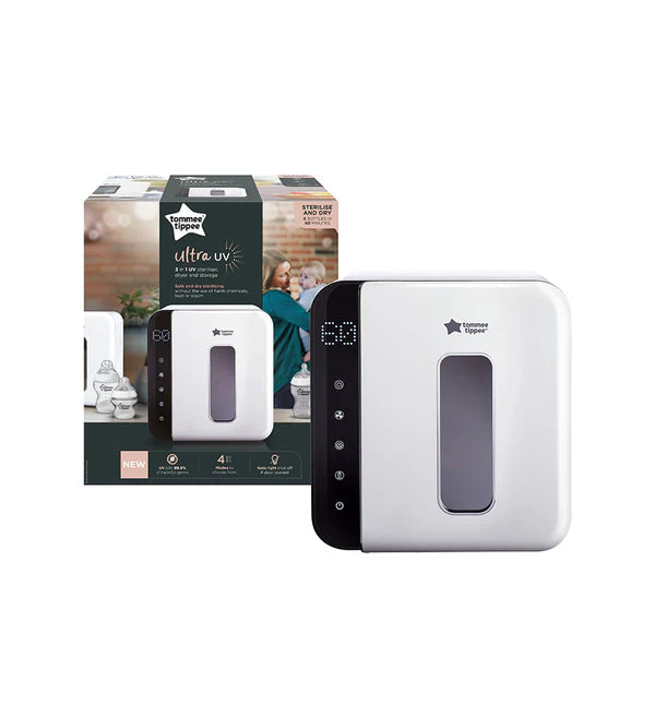 Tommee Tippee Ultra UV Steriliser Dryer & Storage White TT 423110 at Zubaidas Official™ Pakistan