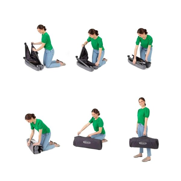 Travel Cot and Playard Graco® FoldLite™ Shadow 9AW999SHDEU&nbsp;at Zubaidas® - Pakistan’s No. 1 and the most trusted baby and kids store for over 50 years. Shop Online. Nationwide Delivery. Best Prices.