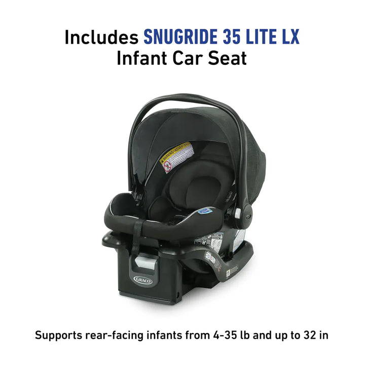 Travel System Graco® Modes™ 3 Lite DLX with SnugRide® 35 Lite LX Infant Car Seat West-Point 7DH04WSP at Zubaidas® - Pakistan’s No. 1 and the most trusted baby and kids store for over 50 years. Shop Online. Nationwide Delivery. Best Prices.