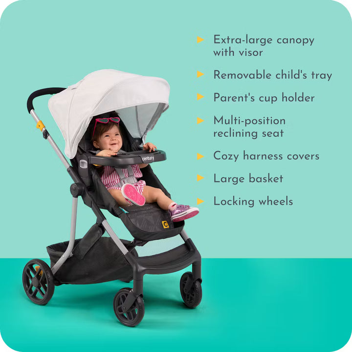 Travel System&nbsp;Graco® Century™ Swap On™ Modular Splash 7KD00SHC at Zubaidas® - Pakistan’s No. 1 and the most trusted baby and kids store for over 50 years. Buy Online. Nationwide Delivery. Best Prices.