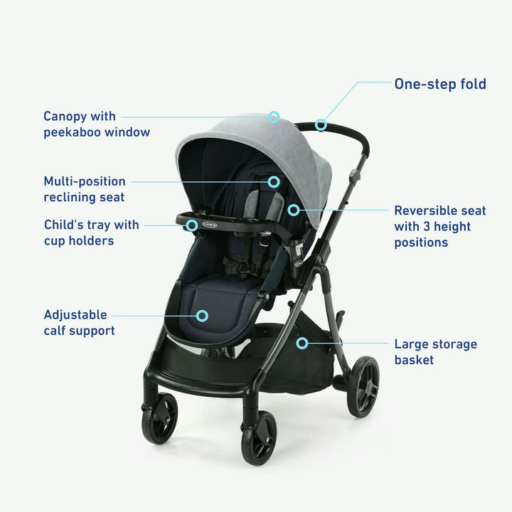 Travel System&nbsp;Graco® Modes™ Closer Nash 7DV00NSH at Zubaidas® - Pakistan’s No. 1 and the most trusted baby and kids store for over 50 years. Buy Online. Nationwide Delivery. Best Prices.