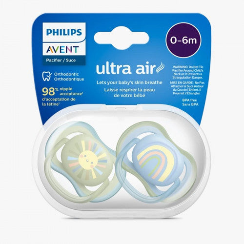 Ultra Air Pacifier 0-6M Philips AVENT® SCF085/58 Boy at Zubaidas® - Pakistan’s No. 1 and the most trusted baby and kids store for over 50 years. Shop Online. Nationwide Delivery. Best Prices.
