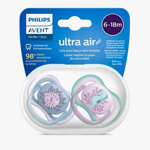 Ultra Air Pacifier 6-18M Philips AVENT® SCF085/61 Girl at Zubaidas® - Pakistan’s No. 1 and the most trusted baby and kids store for over 50 years. Shop Online. Nationwide Delivery. Best Prices.