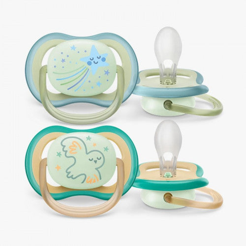 Ultra Air Pacifier Night Time 0-6M Philips AVENT® SCF376/18 at Zubaidas® - Pakistan’s No. 1 and the most trusted baby and kids store for over 50 years. Shop Online. Nationwide Delivery. Best Prices.
