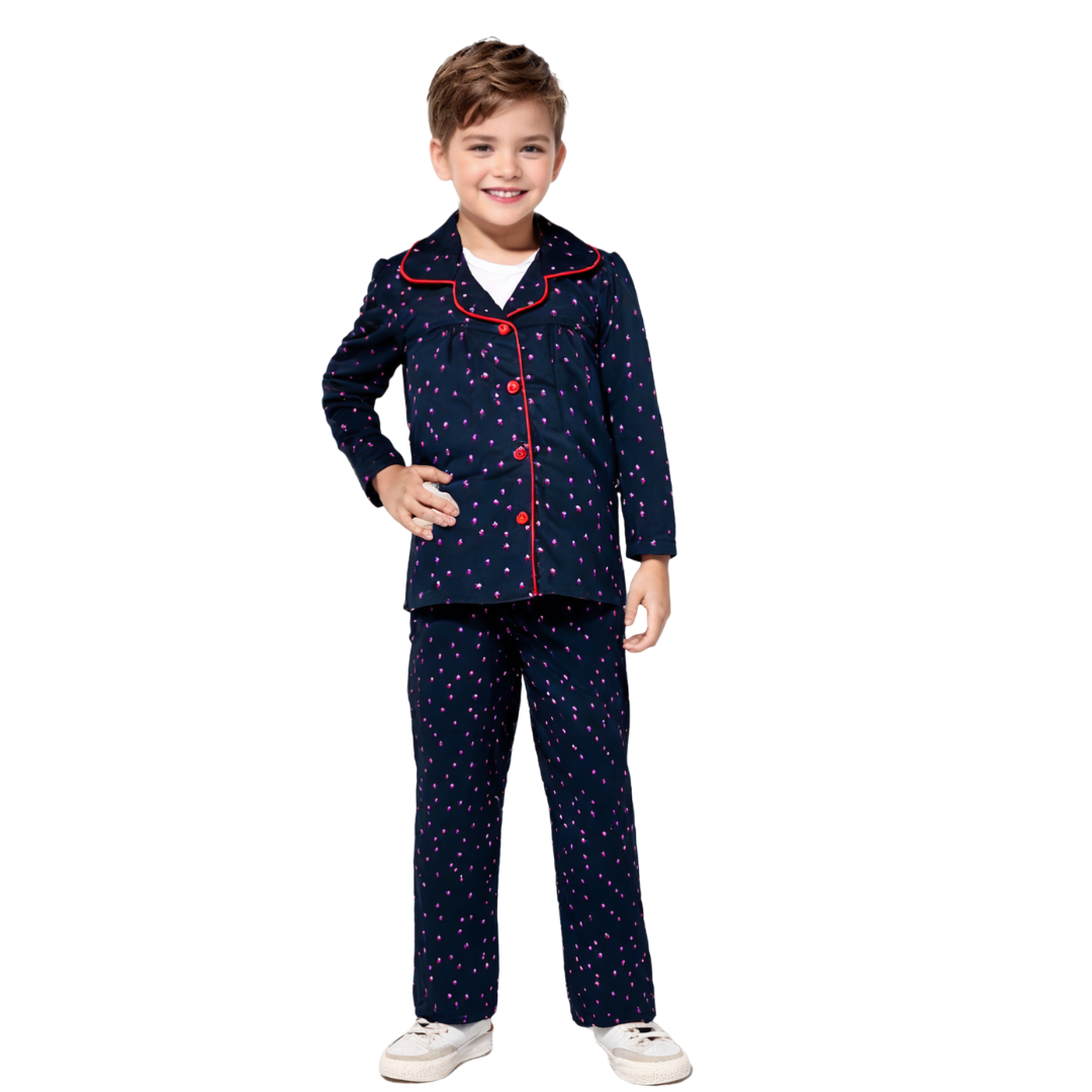 Pajama Set Baby Night Suit Designs Car Printed Kids Night Suit