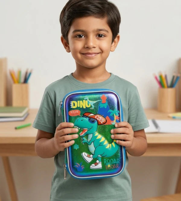 VEST Dino Roar 3D Hardtop Pencil Case U2109A at Zubaidas Online Pakistan