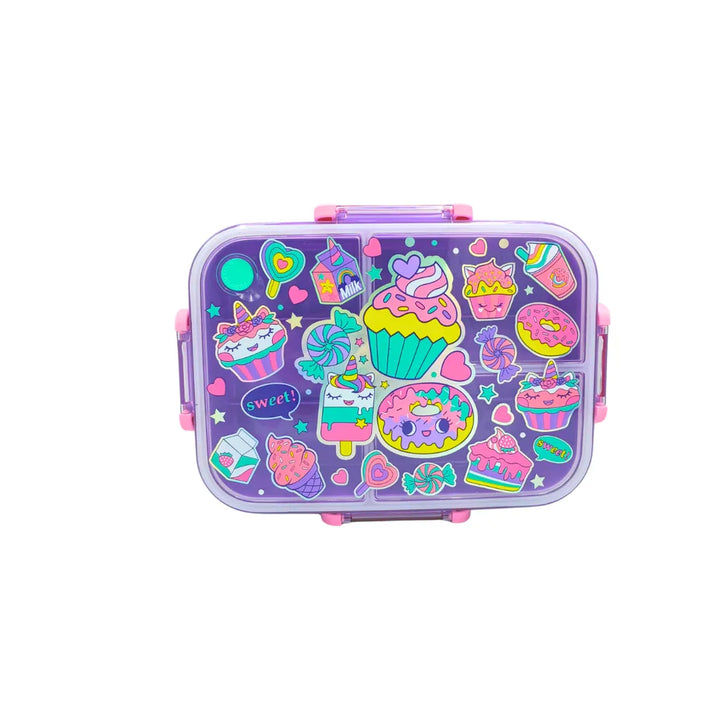 VEST Donut 3 Compartments Special Edition Happy Bento Box BPA and Phthalates Free 1200 ML School Lunch Box U2135 at Zubaidas Online Pakistan