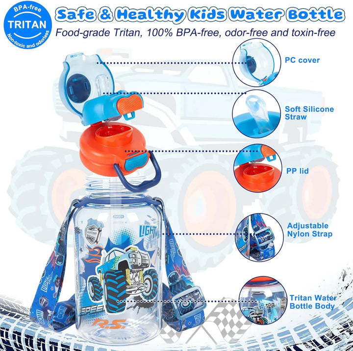 VEST Extreme Racing 600 ml Three Ways One Click Straw Plastic Water Bottle BPA Free U2131 at Zubaidas # 1  Online Baby and Kids Store in Pakistan for over 50 years